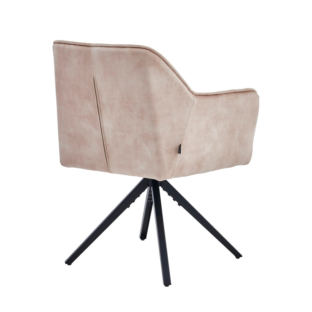 Pearl Esszimmerstuhl - Beige Adore Samt
