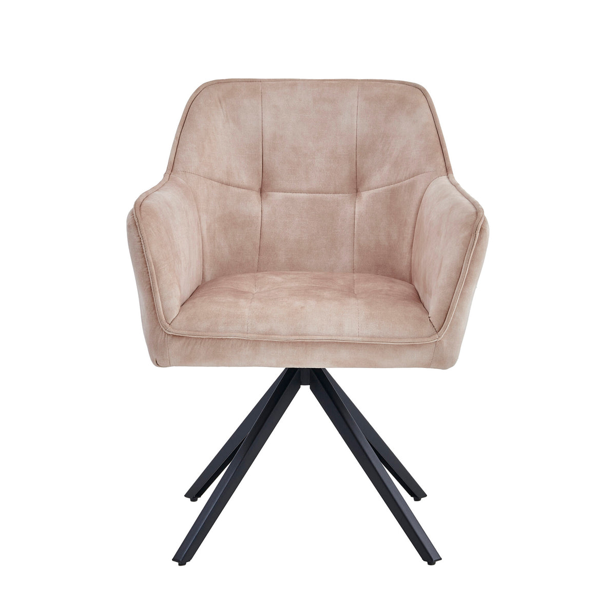 Pearl Esszimmerstuhl - Beige Adore Samt