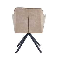 Pearl Eetkamerstoel - Beige Microfiber