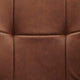 Sedia da pranzo Pearl - Microfibra Cognac