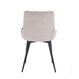 Quadra Eetkamerstoel - Beige Chenille