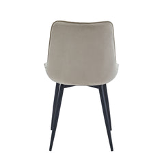 Quadra Eetkamerstoel - Beige Velvet