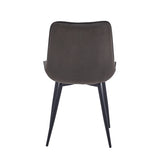 Quadra Eetkamerstoel - Bruin Velvet