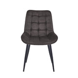 Quadra Eetkamerstoel - Bruin Velvet