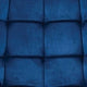 Quadra Esszimmerstuhl - Blauer Samt