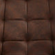 Quadra Eetkamerstoel - Bruin Microfiber