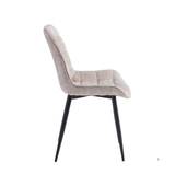 Quadra Eetkamerstoel - Taupe Chenille