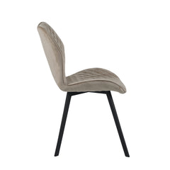 Rio Eetkamerstoel - Beige Velvet