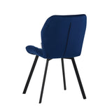 Rio Eetkamerstoel - Blauw Velvet