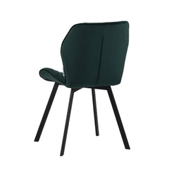 Rio Eetkamerstoel - Groen Velvet
