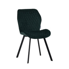 Rio Eetkamerstoel - Groen Velvet
