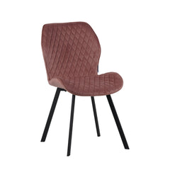 Rio Eetkamerstoel - Roze Velvet