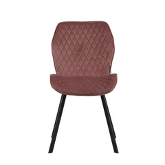 Rio Eetkamerstoel - Roze Velvet