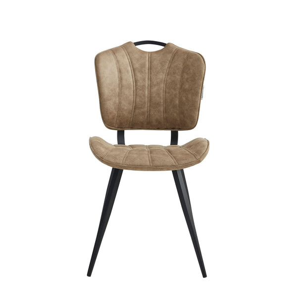 Rondo Esszimmerstuhl - Beige Mikrofaser