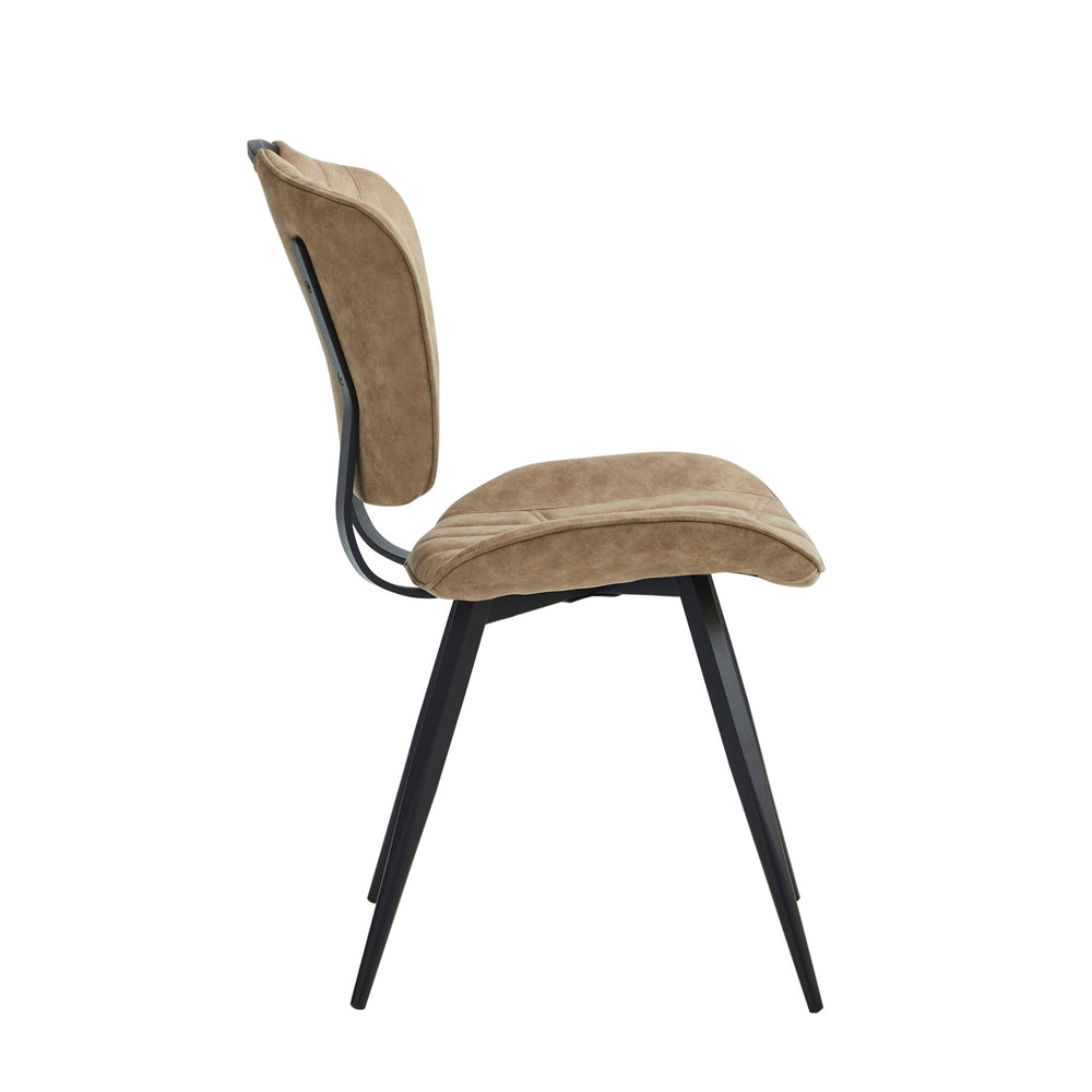 Sedia da pranzo Rondo - Microfibra Beige