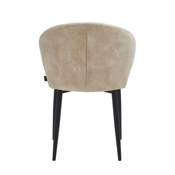 Ruby Eetkamerstoel - Yellow Beige Adore Velvet