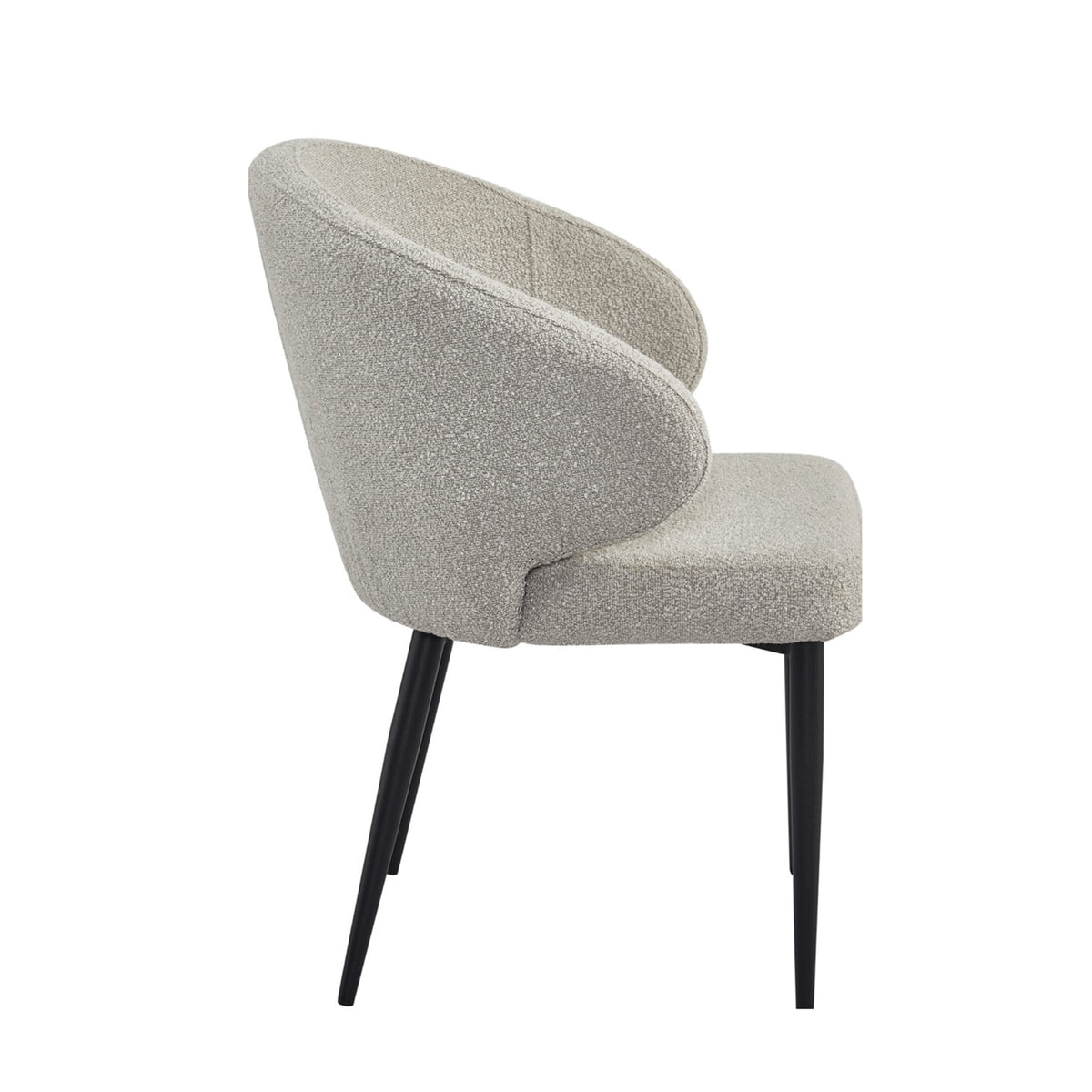 Ruby Esszimmerstuhl - Bouclé Beige