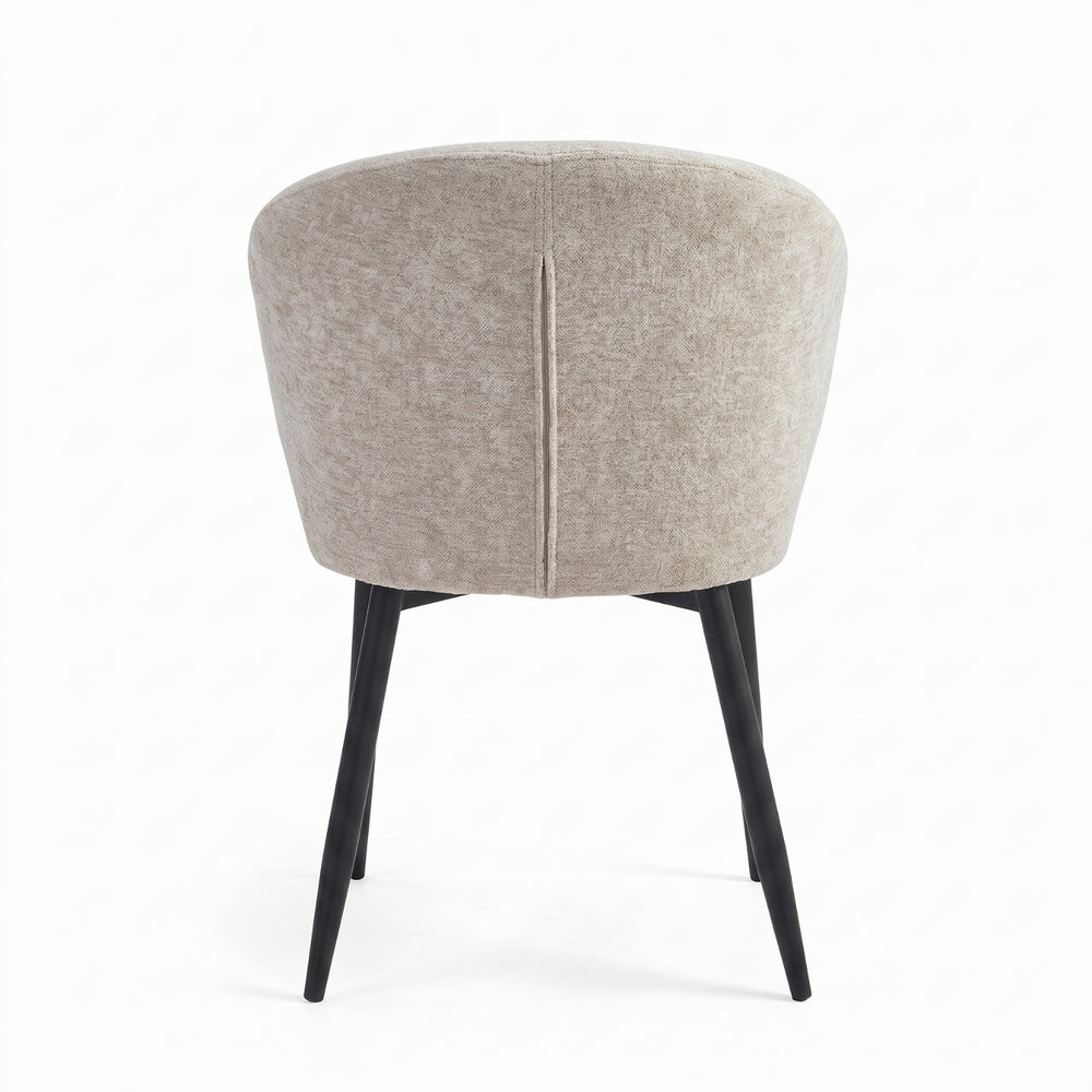 Ruby Esszimmerstuhl - Beige Chenille