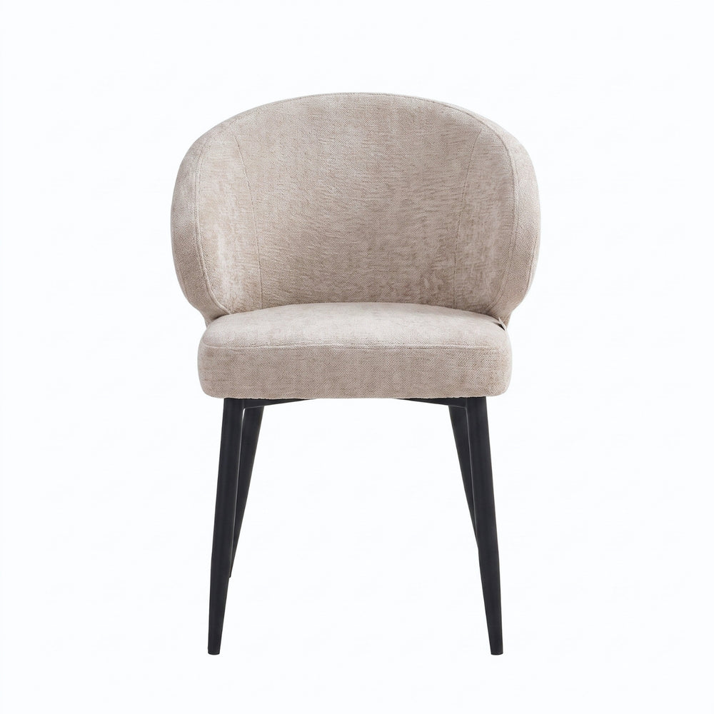 Ruby Esszimmerstuhl - Beige Chenille