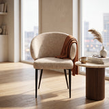 Ruby Esszimmerstuhl - Beige Chenille
