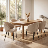 Ruby Esszimmerstuhl - Beige Chenille