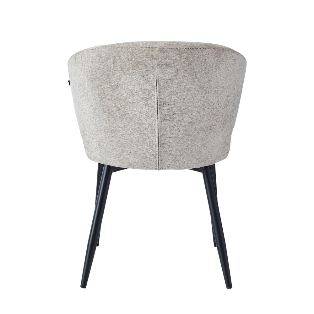 Ruby Eetkamerstoel - Taupe Chenille