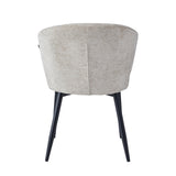 Ruby Eetkamerstoel - Taupe Chenille