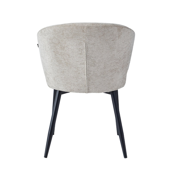 Ruby Eetkamerstoel - Taupe Chenille