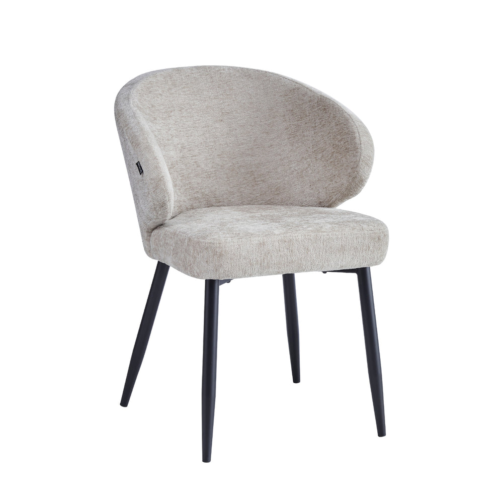 Ruby Eetkamerstoel - Taupe Chenille