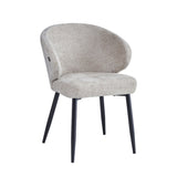 Ruby Eetkamerstoel - Taupe Chenille