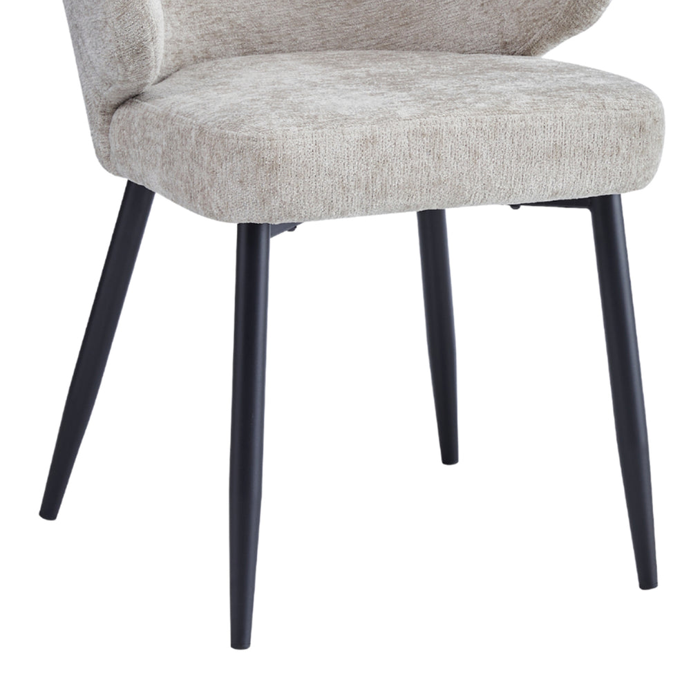 Ruby Eetkamerstoel - Taupe Chenille