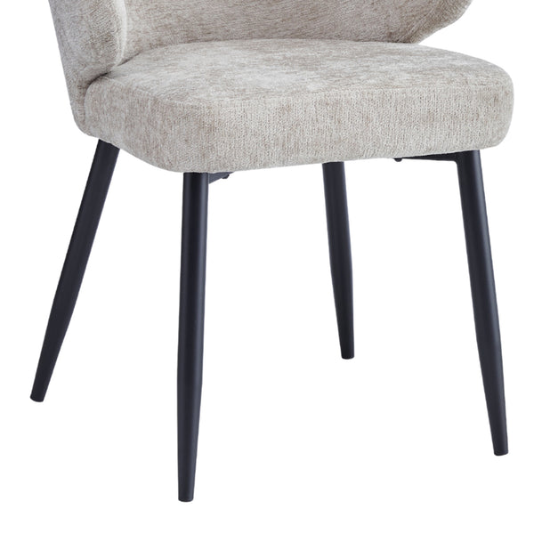 Ruby Eetkamerstoel - Taupe Chenille