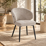 Ruby Eetkamerstoel - Taupe Chenille