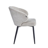 Ruby Eetkamerstoel - Taupe Chenille