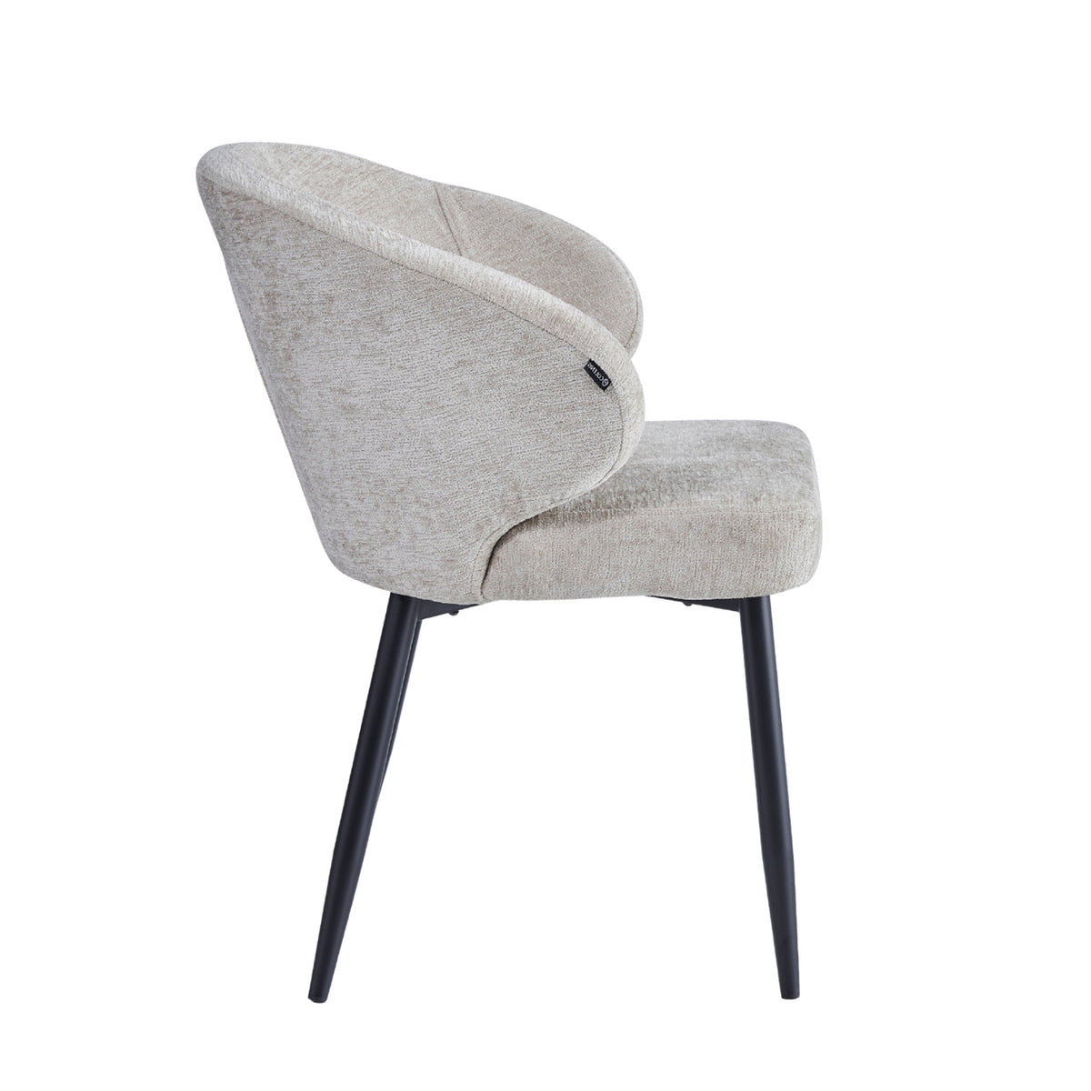 Ruby Eetkamerstoel - Taupe Chenille