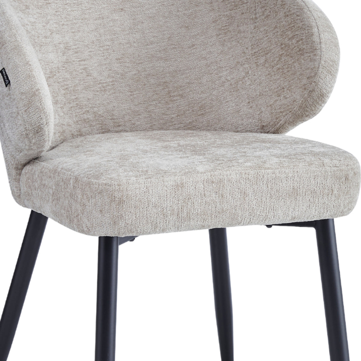 Ruby Eetkamerstoel - Taupe Chenille