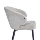 Ruby Eetkamerstoel - Taupe Chenille