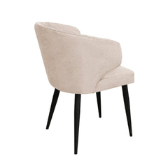 Sara Eetkamerstoel - Beige Chenille