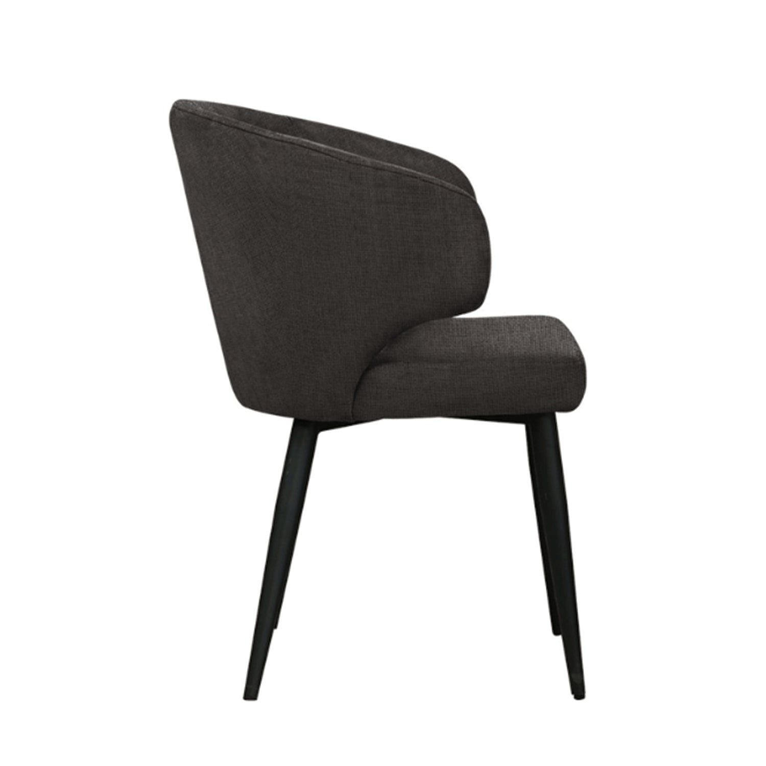 Chaise de salle à manger Sara - Lin gris