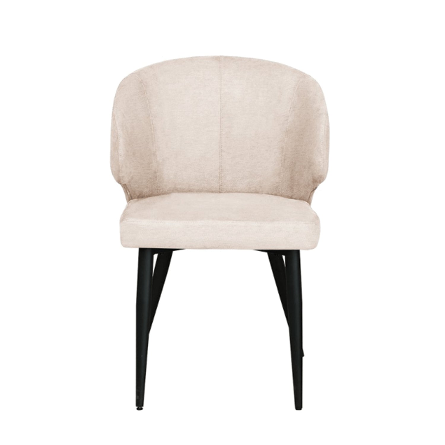 Chaise de salle à manger Sara - Chenille taupe