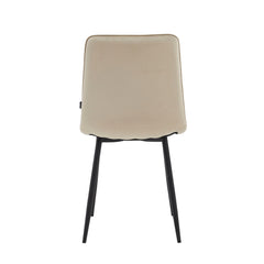 Senny Eetkamerstoel - Beige Velvet
