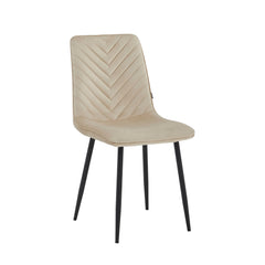Senny Eetkamerstoel - Beige Velvet