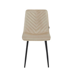 Senny Eetkamerstoel - Beige Velvet