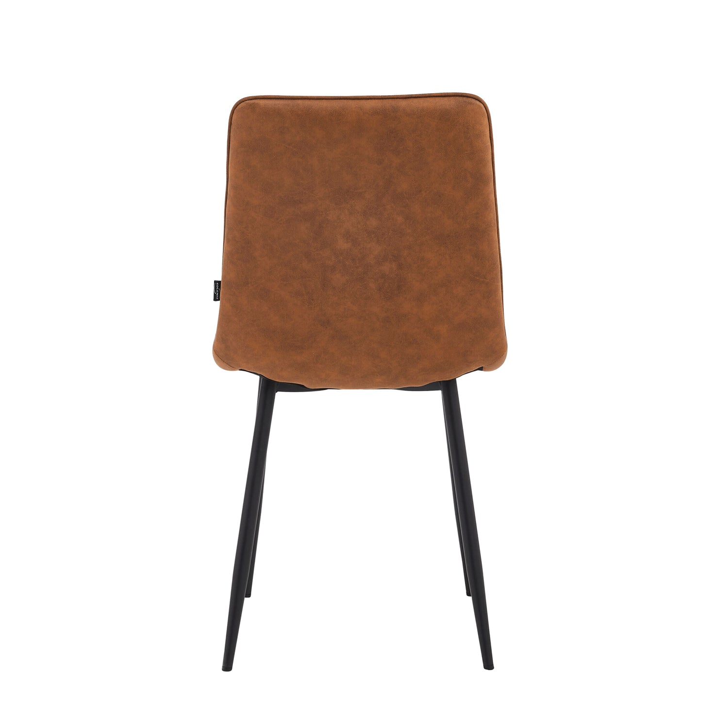 Senny Eetkamerstoel - Cognac Microfiber