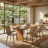 Chaise de salle à manger Senny - Velours beige