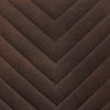 Senny Dining Chair - Brown Microfiber