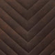 Senny Dining Chair - Brown Microfiber