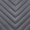 Chaise de salle à manger Senny - Velours gris