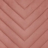 Chaise de salle à manger Senny - Velours rose