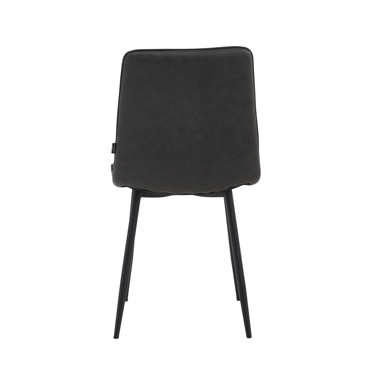 Chaise de salle à manger Senny - Microfibre grise